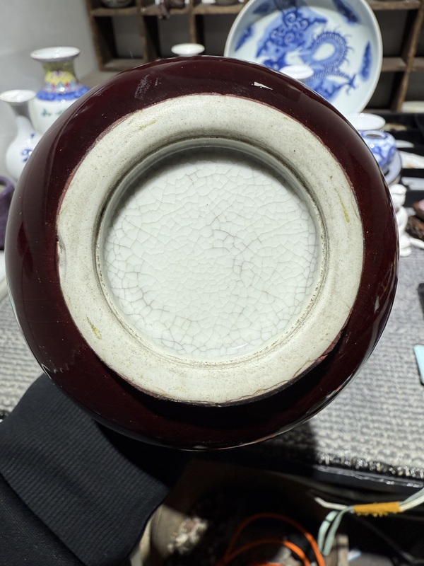 古玩陶瓷瓶拍賣,當前價格12000元