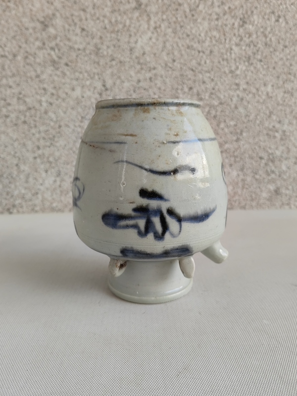 古玩陶瓷青花福字壺拍賣,當前價格580元