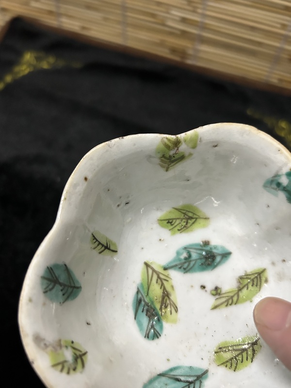 古玩陶瓷晚清淺降彩花鳥碗拍賣，當(dāng)前價(jià)格888元