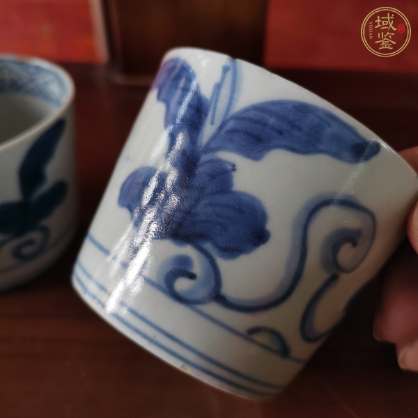 古玩陶瓷青花杯真品鑒賞圖