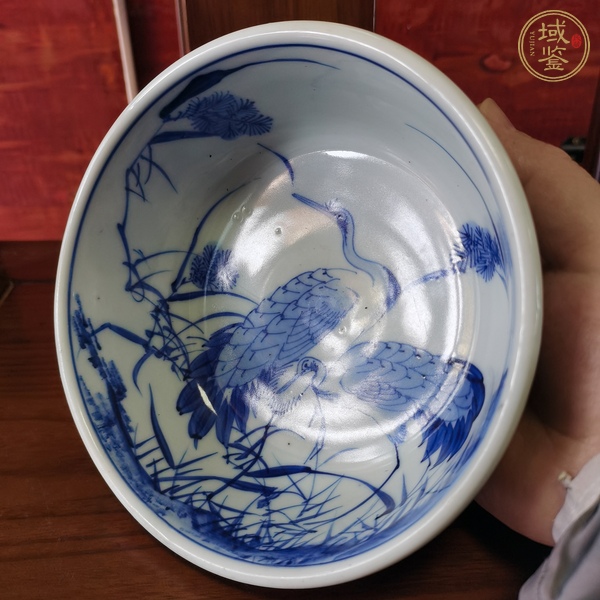 古玩陶瓷民國(guó)青花碗真品鑒賞圖