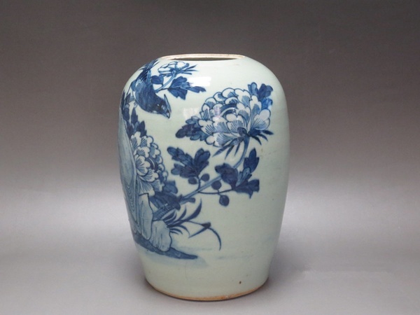 古玩陶瓷花鳥紋冬瓜罐拍賣，當前價格1788元
