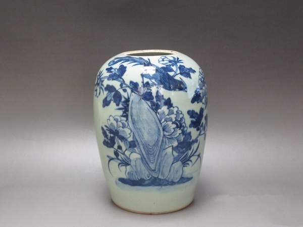 古玩陶瓷花鳥紋冬瓜罐拍賣，當前價格1788元