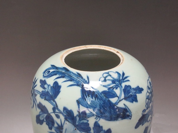 古玩陶瓷花鳥紋冬瓜罐拍賣，當前價格1788元