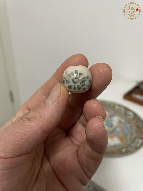 古玩陶瓷青花瓷珠真品鑒賞圖