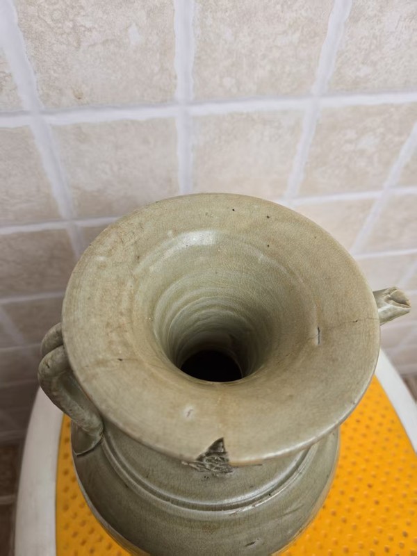 古玩陶瓷越窯系青瓷執壺拍賣,當前價格2800元