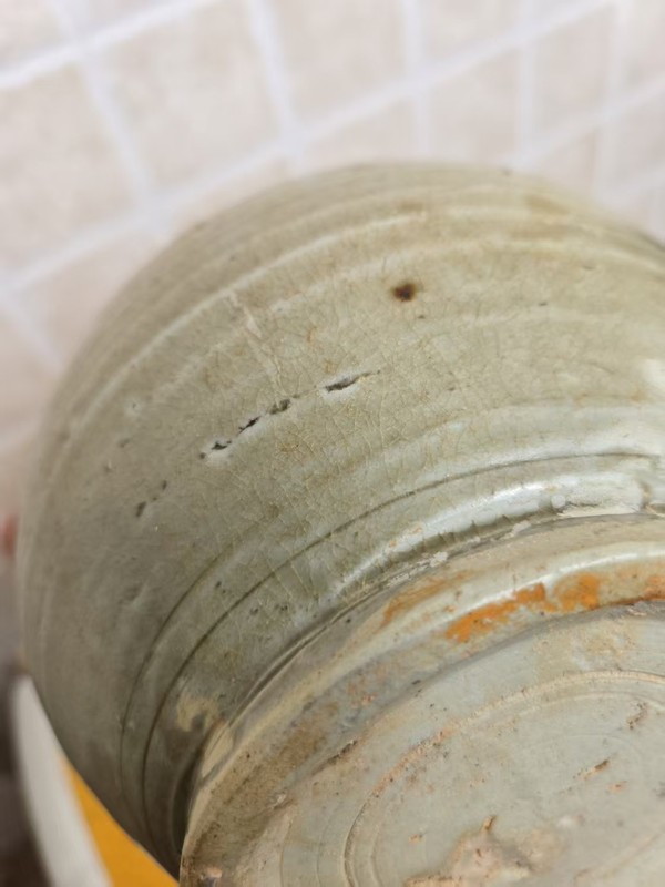 古玩陶瓷越窯系青瓷執(zhí)壺拍賣，當前價格2800元