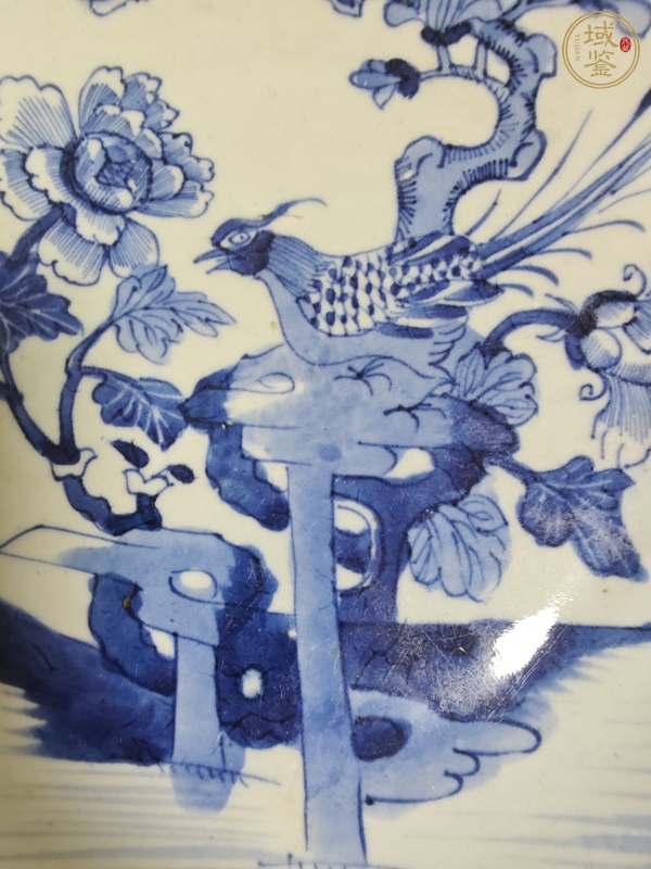 古玩陶瓷青花盤真品鑒賞圖