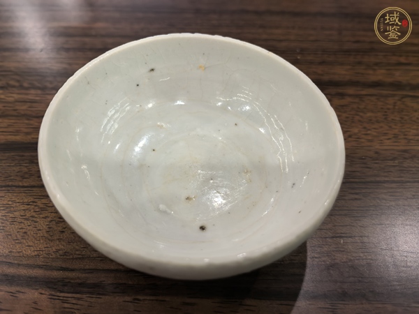 古玩陶瓷青白釉茶碗真品鑒賞圖