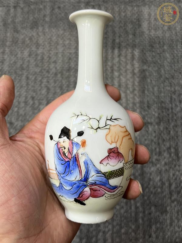 古玩人物瓶真品鑒賞圖