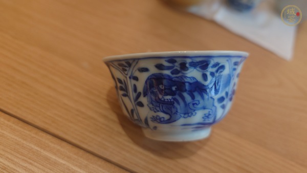 古玩陶瓷青花杯真品鑒賞圖