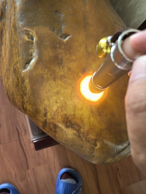 古玩玉器黃臘石拍賣,當前價格180000元