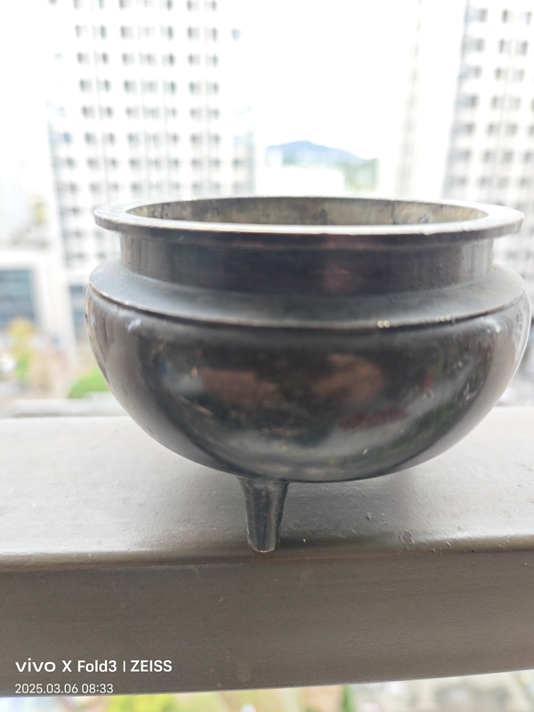 古玩銅器民國(guó)貼花蓋盒一對(duì)拍賣(mài)，當(dāng)前價(jià)格138元
