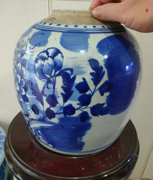 古玩陶瓷青花罐真品鑒賞圖