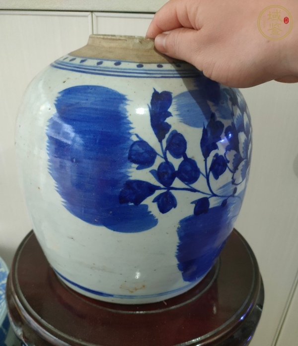 古玩陶瓷青花罐真品鑒賞圖