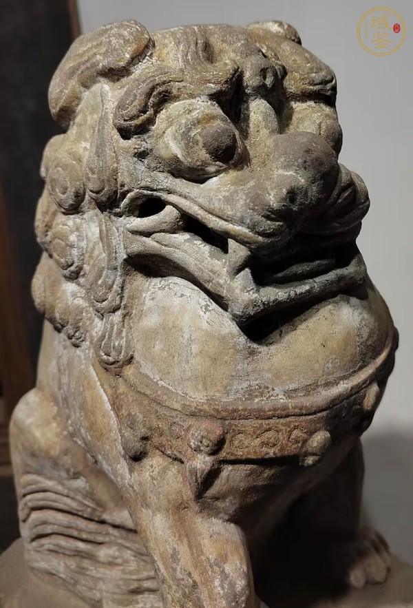 古玩雜項石獅真品鑒賞圖