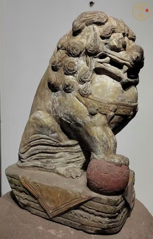 古玩雜項石獅真品鑒賞圖