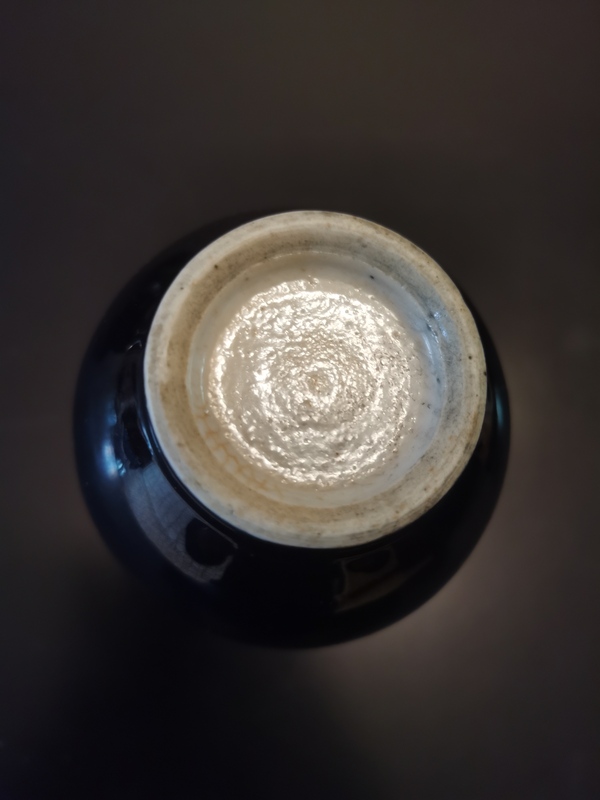 古玩陶瓷晚清?茄皮紫釉撇口瓶拍賣,當(dāng)前價格1699元