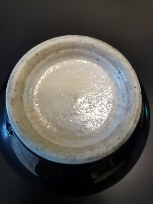 古玩陶瓷晚清?茄皮紫釉撇口瓶拍賣,當(dāng)前價格1699元