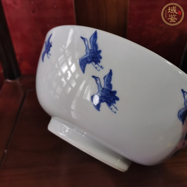 古玩陶瓷民國(guó)青花碗真品鑒賞圖