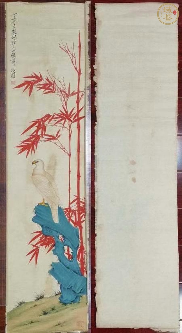 古玩非闇款《工筆花鳥(niǎo)》真品鑒賞圖