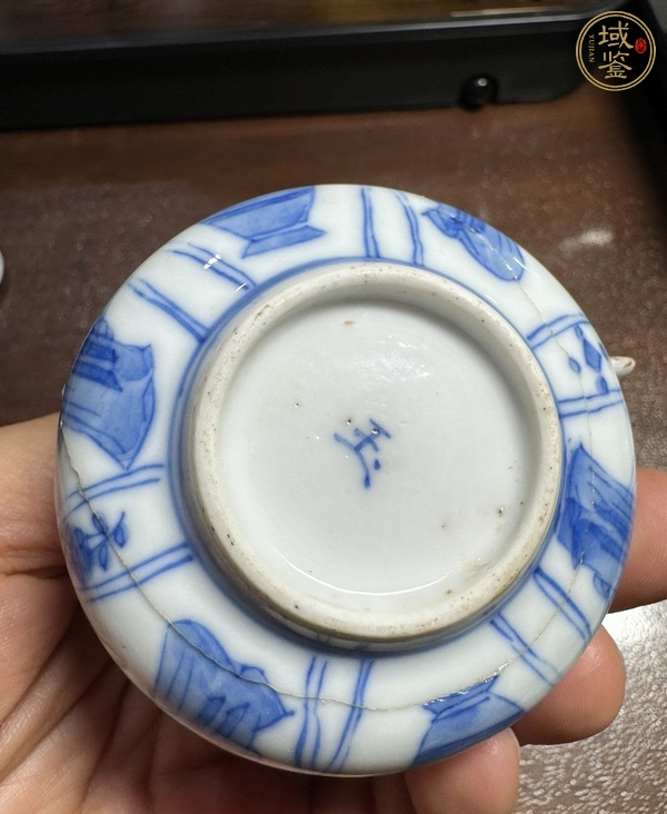 古玩陶瓷青花四美圖茶壺真品鑒賞圖