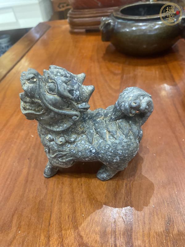 古玩陶瓷瑞獸真品鑒賞圖