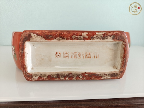 古玩陶瓷花鳥紋瓶真品鑒賞圖