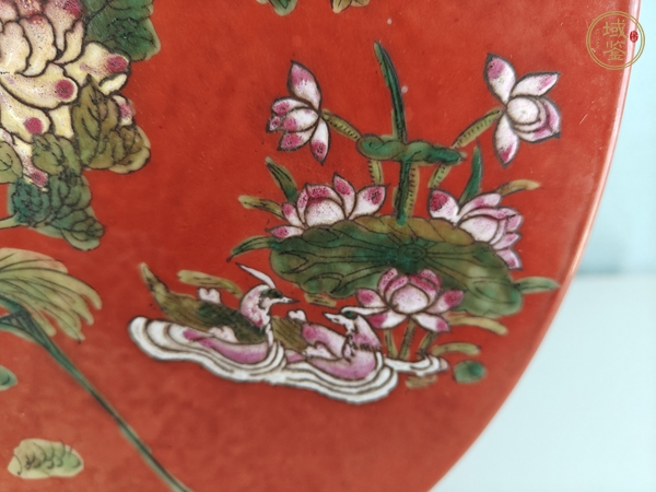 古玩陶瓷花鳥紋瓶真品鑒賞圖