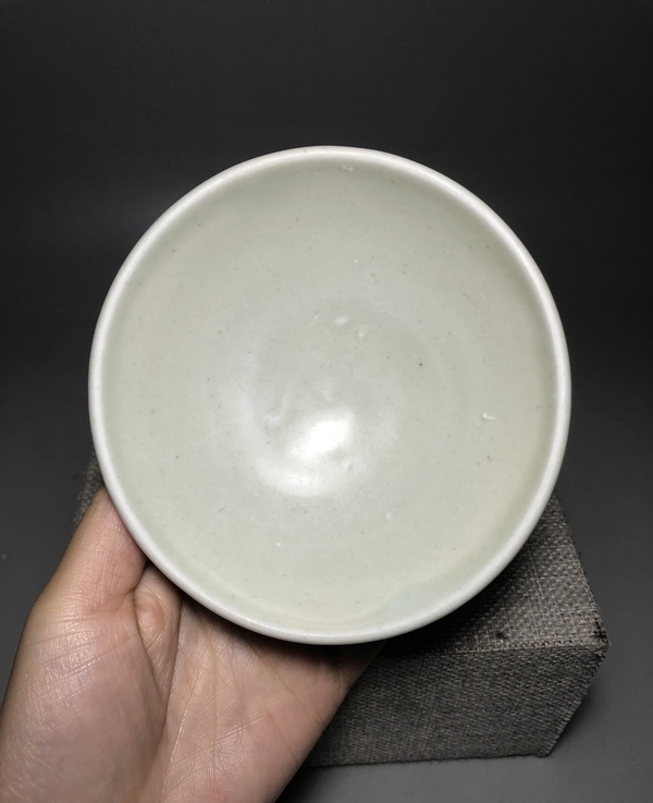 古玩轉(zhuǎn)賣【精品】宋 青白瓷唇口盞【茶道圣物】【收藏價(jià)值比較高】拍賣，當(dāng)前價(jià)格4500元