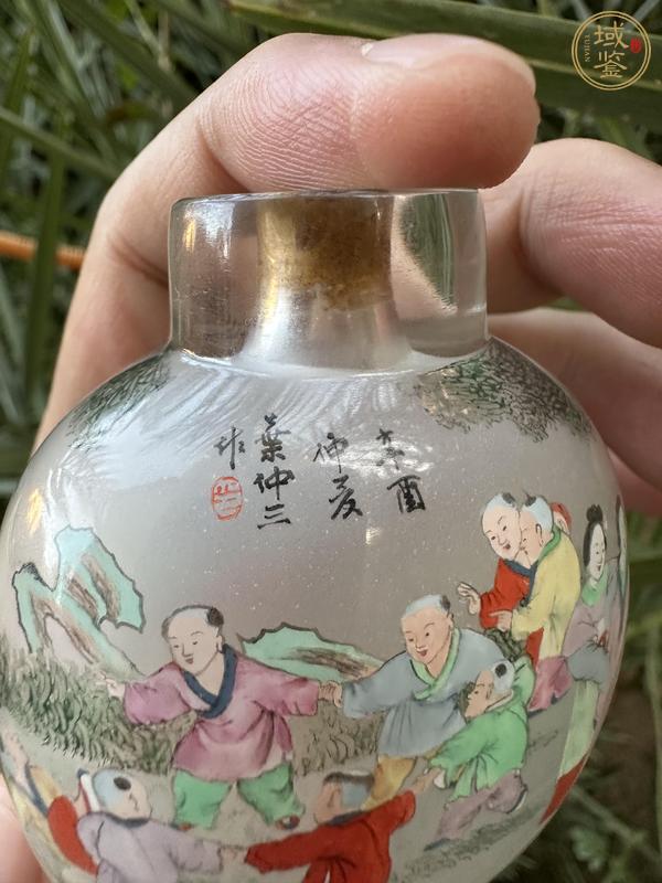 古玩雜項(xiàng)內(nèi)畫鼻煙壺真品鑒賞圖