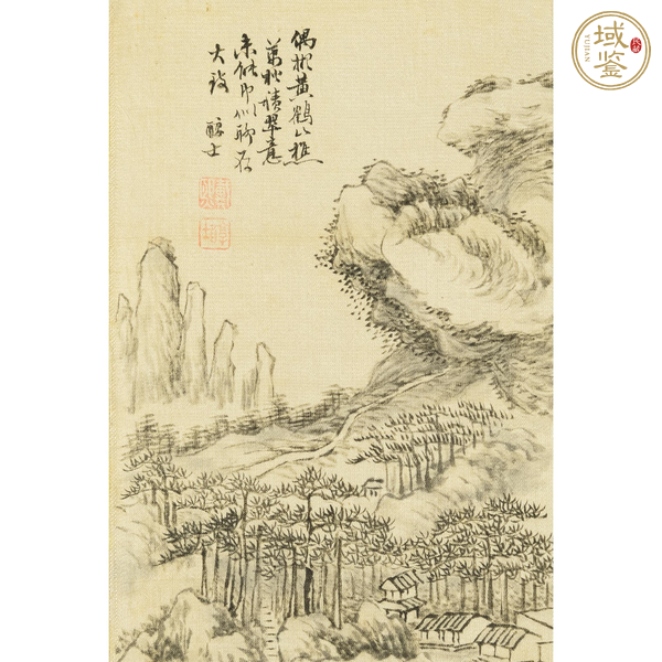 古玩字畫戴熙冊(cè)頁真品鑒賞圖