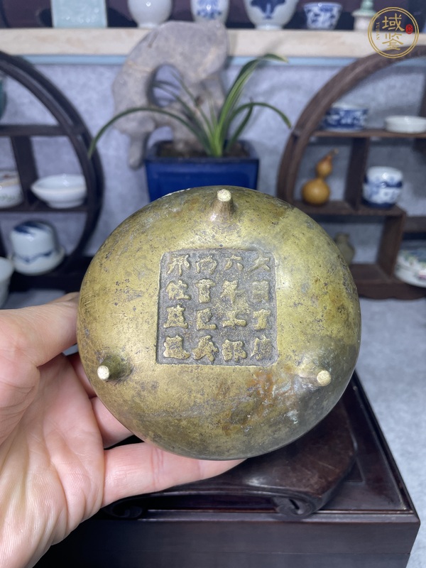 古玩銅器爐子真品鑒賞圖