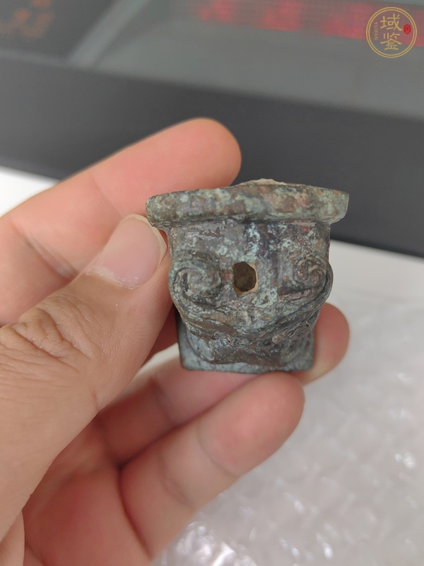 古玩銅器青銅轄真品鑒賞圖