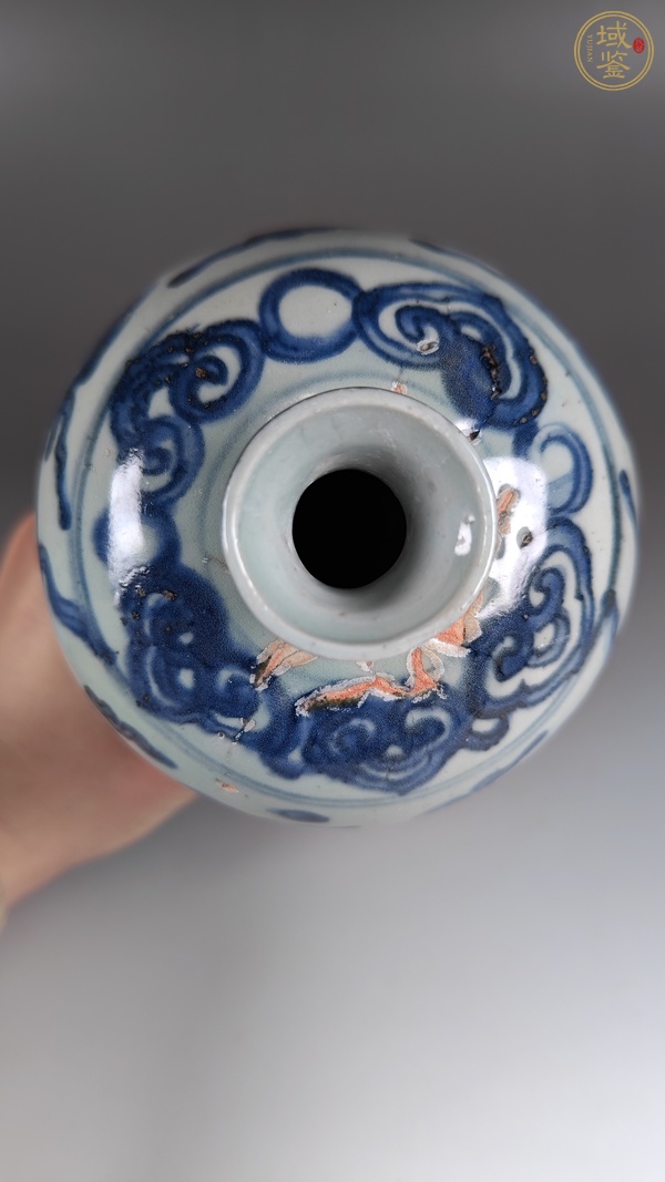 古玩陶瓷青花梅瓶真品鑒賞圖