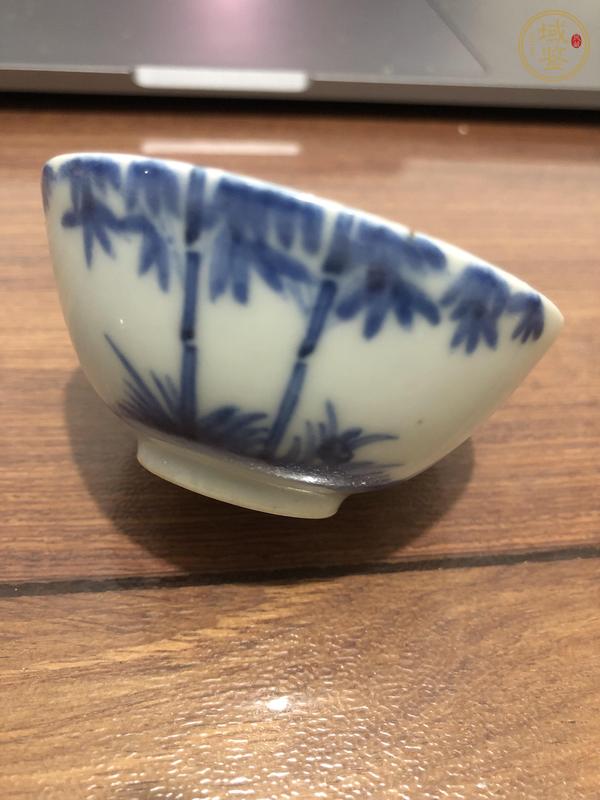 古玩陶瓷青花杯真品鑒賞圖