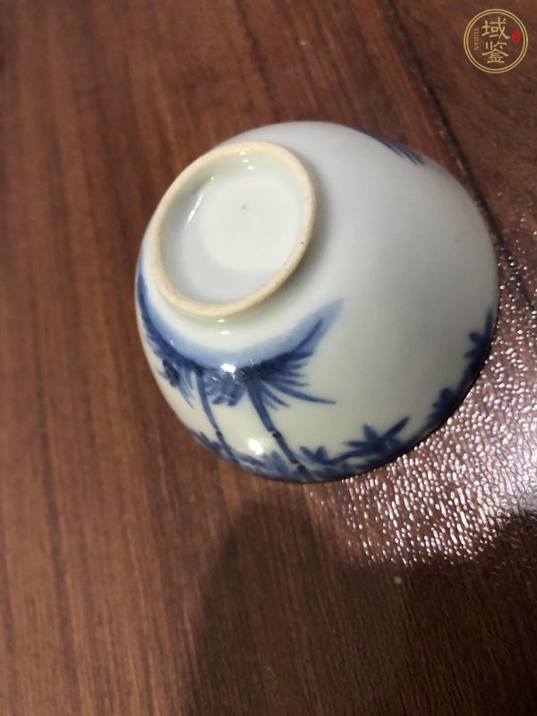 古玩陶瓷青花杯真品鑒賞圖