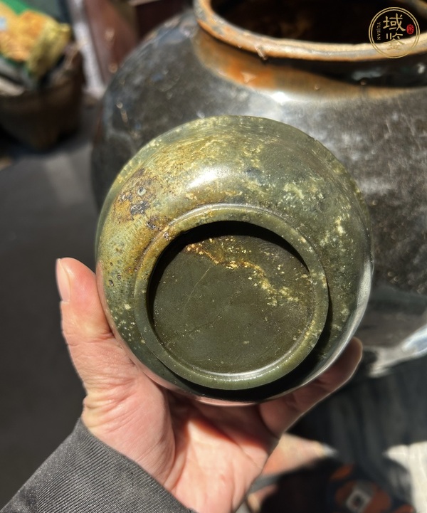 古玩玉器仿古做舊玉碗真品鑒賞圖