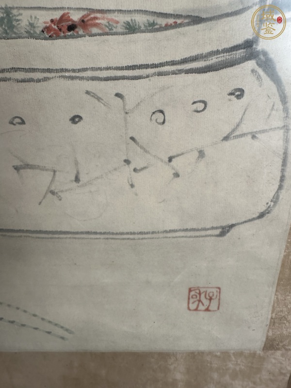 古玩字畫人物真品鑒賞圖