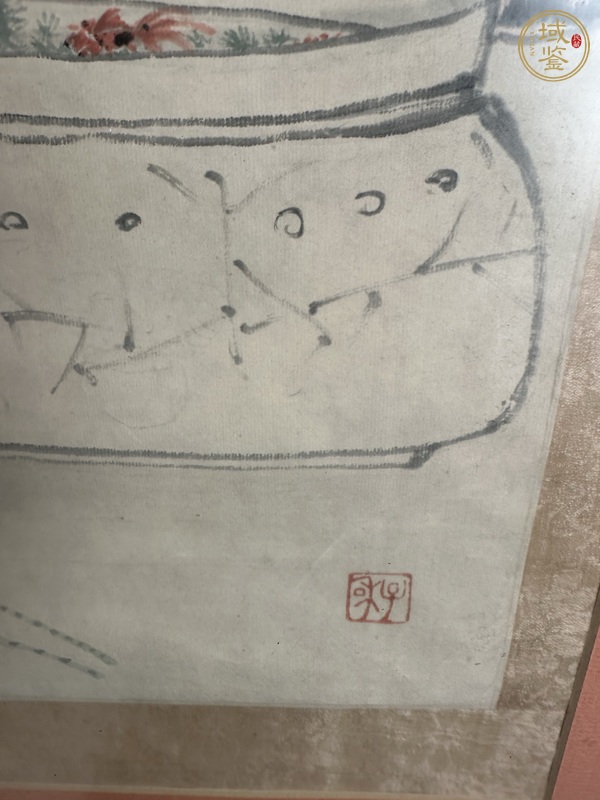 古玩字畫人物真品鑒賞圖