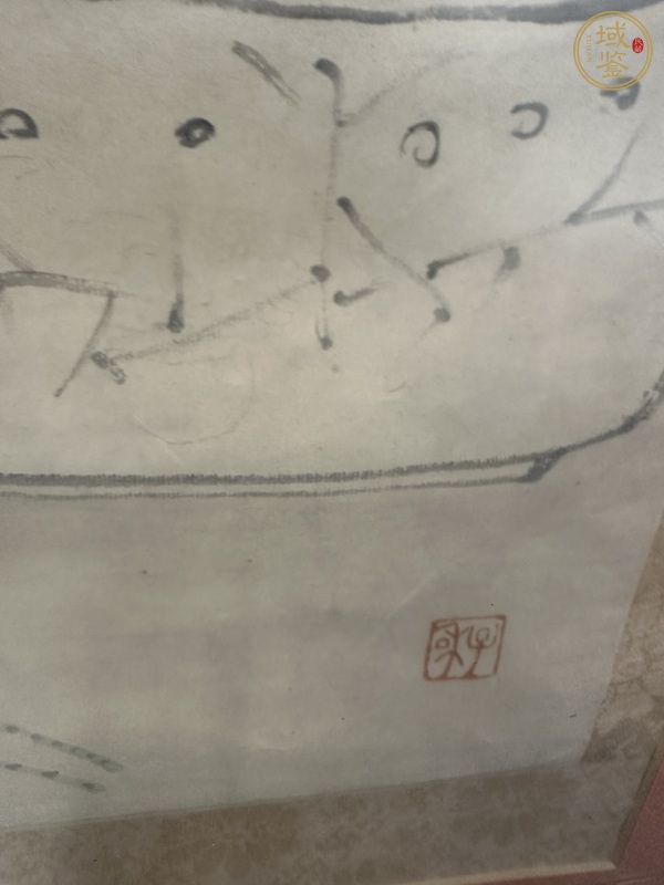 古玩字畫子和人物真品鑒賞圖