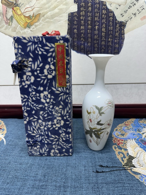 古玩轉賣567精品薄胎花卉蛋殼瓷拍賣，當前價格288元