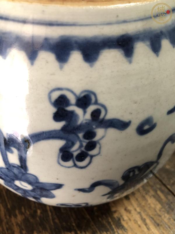 古玩陶瓷青花罐真品鑒賞圖