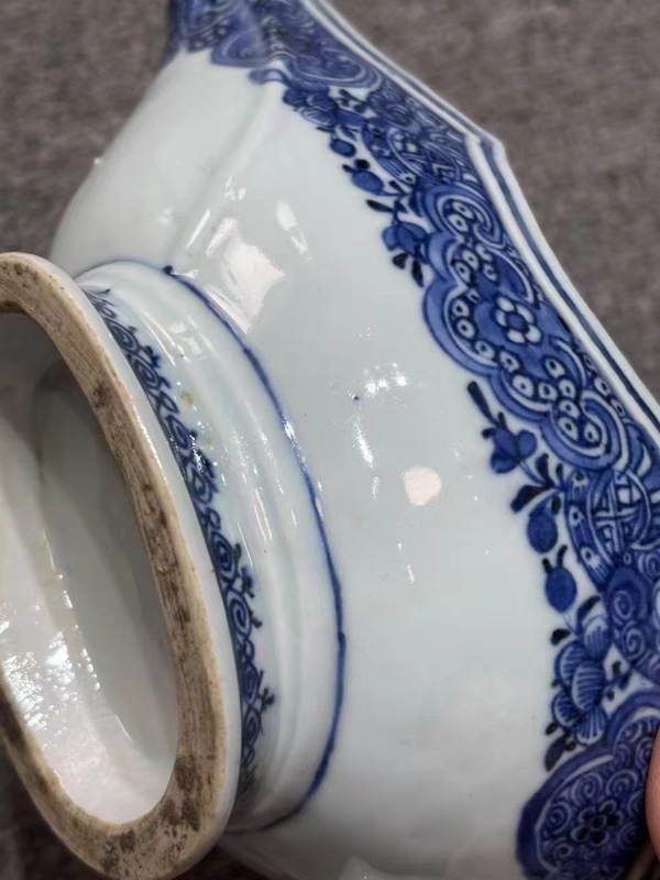 古玩陶瓷青花瓷匜拍賣,當前價格2200元