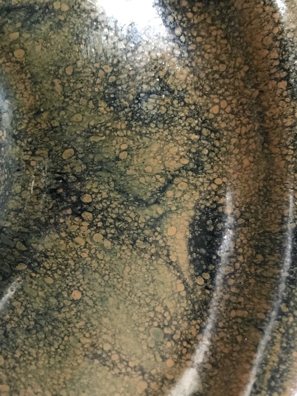 古玩陶瓷宋代建窯系油滴茶盞拍賣,當前價格8600元