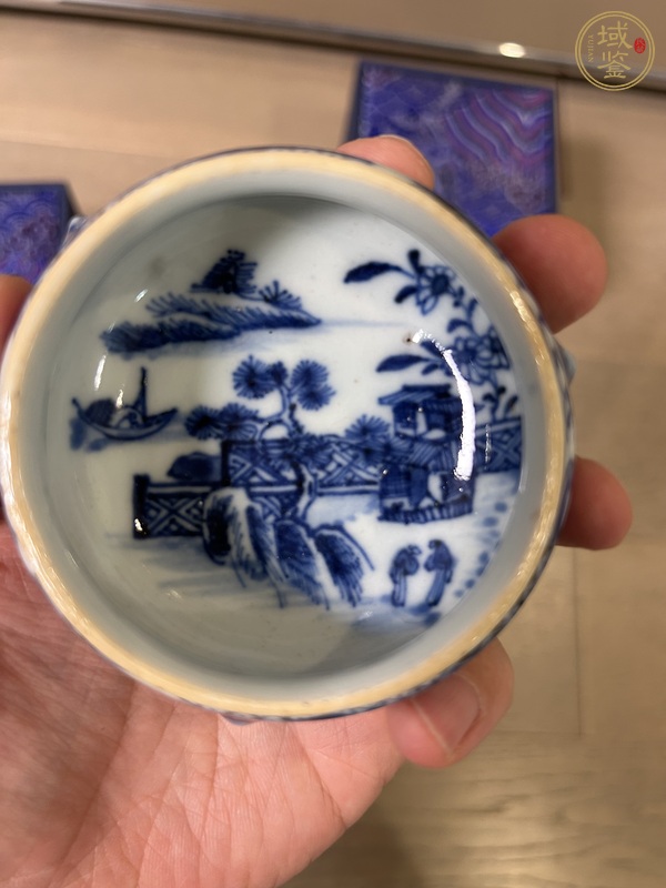 古玩陶瓷青花香爐真品鑒賞圖