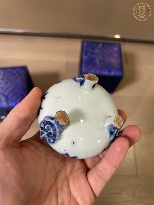 古玩陶瓷青花香爐真品鑒賞圖