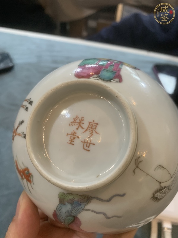 古玩陶瓷粉彩人物碗真品鑒賞圖