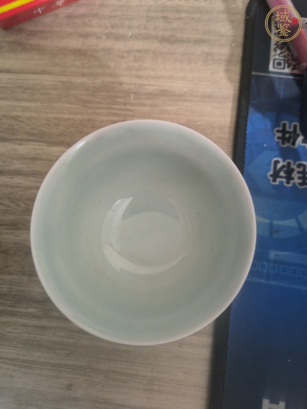 古玩陶瓷青花杯真品鑒賞圖