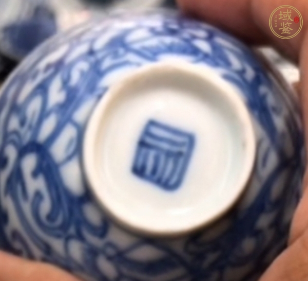 古玩陶瓷圖34青花杯真品鑒賞圖